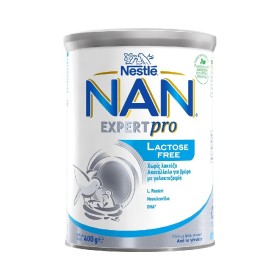 NestleNan Lactose Free 0m+, Γάλα σε Σκόνη για Βρέφη με Δυσανεξία στη Λακτόζη, 400gr