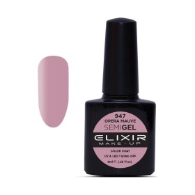 Elixir Make-up Semi Gel Ημιμόνιμο Επαγγελματικό Βερνίκι Νυχιών Νο947 Opera Mauve, 8ml