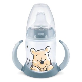 Nuk First Choice Plus Winnie the Pooh Εκπαιδευτικό Πλαστικό Μπιμπερό First Choice 6-18m, Winnie Μπλε, 150ml