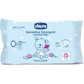 Chicco Cleansing Wipes Μωρομάντηλα Καθαρισμού 72 Τεμάχια