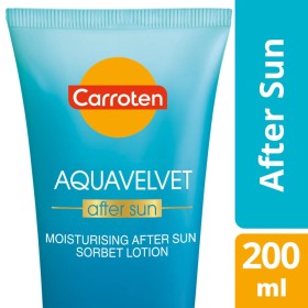 Carroten Aqua Velvet After Sun Moisturizing Lotion, Ενυδατικό Γαλάκτωμα Σώματος για Μετά τον Ήλιο, 200ml