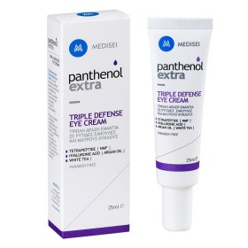 Medisei Panthenol Extra Κρέμα Ματιών με Τριπλή Δράση Ενάντια σε Ρυτίδες Σακούλες και Μαύρους Κύκλους, 25ml