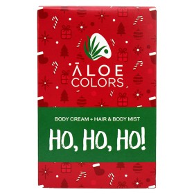 Aloe Colors Ho Ho Ho Σετ Περιποίησης για Ενυδάτωση με Κρέμα Σώματος, 100ml & Body Mist Σπρέι Σώματος και Μαλλιών, 100ml
