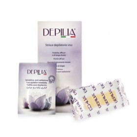 Depilia Ταινίες Αποτρίχωσης Προσώπου Με Κερί 15mm, 20τμχ