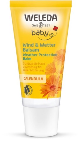 Weleda Baby Wind & Wetter Balsam Κρέμα Καλέντουλας για Προστασία από το Κρύο, 30ml 