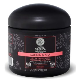 Natura Siberica Sauna & Spa Hot Salt Scrub Ζεστά Άλατα σε Scrub για Αδυνάτισμα/Σύσφιξη/Κυτταρίτιδα, 370 ml