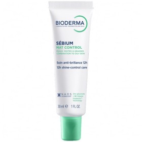 Bioderma Sebium Mat control Eνυδατική κρέμα προσώπου για λιπαρό δέρμα