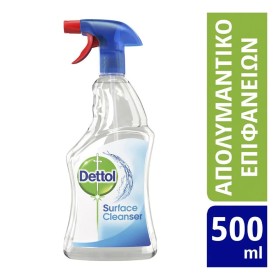 Dettol Αντιβ/κό Σπρέυ Επιφανειών “Υγιεινή & Ασφάλεια”, 500ml