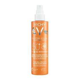 Vichy Capital Soleil Cell Protect Γαλάκτωμα Spray Spf 50+ για το Παιδί με Λεπτόρρευστη Υφή, 200ml