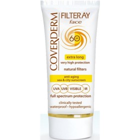 Coverderm Filteray Face SPF60 Tinted Soft Brown, Αντηλιακή Κρέμα Προσώπου με Χρώμα, 50ml