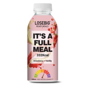 Amhes Pharma Losebig Its a Fullmeal Strawberry-Vanilla Συμπλήρωμα Διατροφής Πλήρους Γεύματος με Γεύση Φράουλα-Βανίλια, 500ml