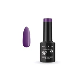 Elixir Make-up Semi Gel Ημιμόνιμο Επαγγελματικό Βερνίκι Νυχιών Νο1101 675 Raisin, 5ml