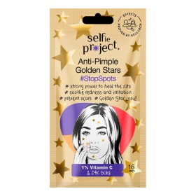 Selfie Project Anti-Pimple Golden Stars - Stop Spots Επιθέματα για την Ακμή, 16τμχ