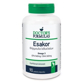 Doctors Formulas Esakor Φόρμουλα Ιχθυελαίων, 90 μαλακές κάψουλες