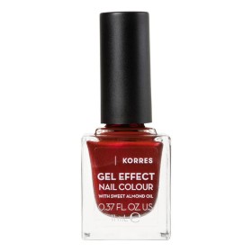 Korres Gel Effect Nail Color Βερνίκι Νυχιών Velour Red 58, 11ml