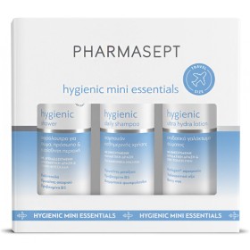 Pharmasept Hygienic Σετ Περιποίησης για Ενυδάτωση & Καθαρισμό Σώματος Travel Size, 3τμχ