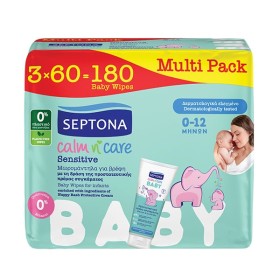 SEPTONA ΜΩΡΟΜΑΝΤΗΛΑ CALM N CARE (3x60τεμ.) - (SENSITIVE)