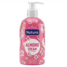 PAPOUTSANIS NATURA ΚΡΕΜΟΣΑΠΟΥΝΟ 480ml - (ALMOND CREAM)