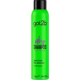 GOT2B DRY SHAMPOO 200ml - (EXTRA FRESH)