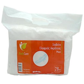 BODYCARE ΣΕΡΒΙΕΤΑ ΕΛΑΦΡΑΣ ΑΚΡΑΤΕΙΑΣ - (MAXI) (28τεμ.)