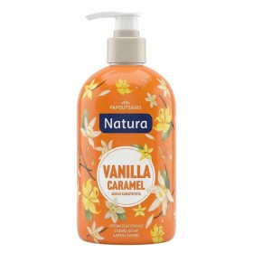 PAPOUTSANIS NATURA ΚΡΕΜΟΣΑΠΟΥΝΟ 480ml - (VANILLA CARAMEL)