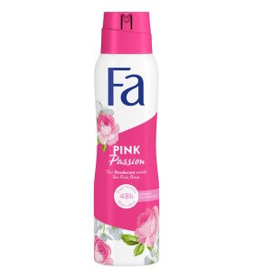 FA DEO SPRAY 150ml - (PINK PASSION) (0%)