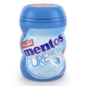 MENTOS PURE FRESH MEDIUM BOTTLE (4x60gr.) - (FRESHMINT)