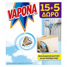 VAPONA ΣΚΟΡΟΚΤΟΝΟ ΧΑΡΤΙ (15+5 ΦΥΛΛΑ ΔΩΡΟ)