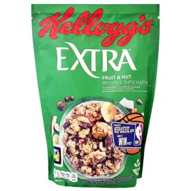 KELLOGGS 400gr. - (EXTRA FRUIT & NUTS)