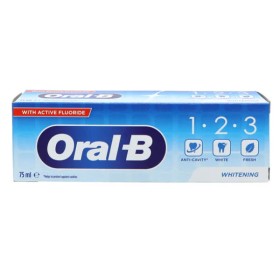 ORAL-B 1-2-3 WHITENING 75ml - (ΟΔΟΝΤΟΚΡΕΜΑ)