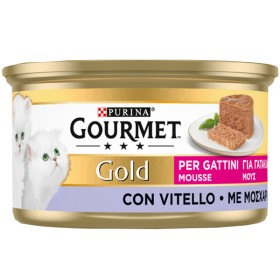 GOURMET GOLD ΓΑΤΟΤΡΟΦΗ 85gr - (ΜΟΣΧΑΡΙ) (MOUSSE)
