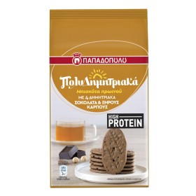 ΠΑΠΑΔΟΠΟΥΛΟΥ ΠΟΛΥΔΗΜΗΤΡΙΑΚΑ ΜΕ ΠΡΩΤΕΪΝΗ 160gr. - (ΣΟΚΟΛΑΤΑ & ΞΗΡΟΙ ΚΑΡΠΟΙ)