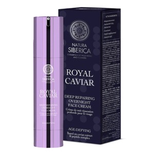 Natura Siberica Royal Caviar Deep Repairing Overnight Face Cream Κρέμα Νύχτας για Ολική Αναδόμηση, 50ml
