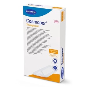 Hartmann Cosmopor Transparent Διαφανές Επίθεμα Μεμβράνης με Γάζα 9cmx15cm, 5τμχ