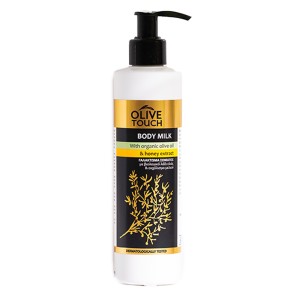 Olive Touch Γαλάκτωμα Σώματος Με Βιολογικό Λάδι Ελιάς & Εκχύλισμα Μελιού, 250ml