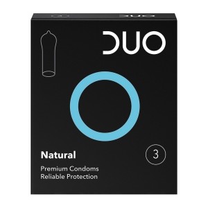 Duo Προφυλακτικά Natural, 3τμχ