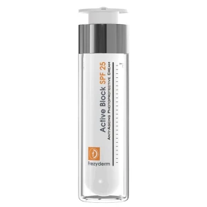 Frezyderm Active Block SPF25 Αντιγηραντική Κρέμα Ημέρας με Αντηλιακή Προστασία, 50ml