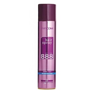 Farcom 888 Λάκ για Κανονικά & Ξηρά Μαλλιά, 400ml