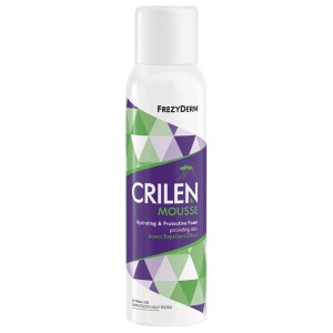 Frezyderm Crilen Mousse Ενυδατικό Αντικουνουπικό Εντομοαπωθητικό σε Μορφή Aφρού, 150ml