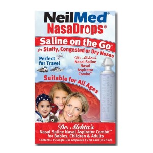 NeilMed NasaDrops Φυσιολογικός Ορός Ρινικών Πλύσεων 225ml