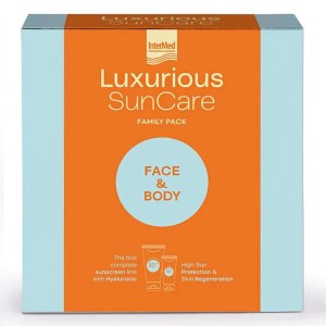 Intermed Luxurious SC Face Αντηλιακό Προσώπου SPF50, 75ml & Αντηλιακό Σώματος SPF50, 200ml