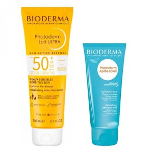 Bioderma Lait Ultra Αντηλιακό Γαλάκτωμα για το Πρόσωπο & το Σώμα Spf50+, 200ml & ΔΩΡΟ Bioderma After Sun Προσώπου Σώματος, 100ml