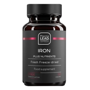 Pharmalead Black Range Iron Plus Nutrients Συμπλήρωμα Διατροφής Σιδήρου, 30 κάψουλες