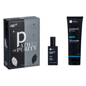 Panthenol Limited EditionExtra Men Promo Path of Purity με Men 3in1 Cleanser 200ml & Men Eau De Toilette 50ml, 1σετ