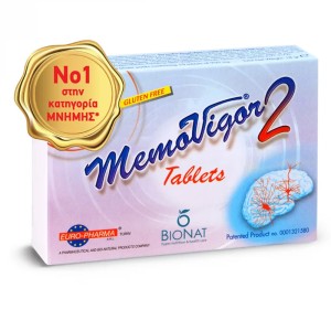 Bionat Pharm Memovigor2, 20 ταμπλέτες