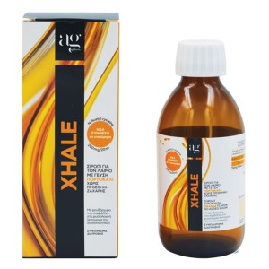 AgPharm Xhale Σιρόπι με n-Acetyl Cysteine & Ψευδάργυρο για Παραγωγικό Βήχα με Πορτοκάλι, 200ml