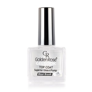 Golden Rose Βερνίκι Νυχιών Gel Look - Top Coat(Superior Gloss & Plump) Maxi Brush 10.5ml
