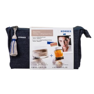 Korres Μαύρη Πεύκη 4D Σύσφιγξη & Lifting Kρέμα Hμέρας 40ml + ΔΩΡΟ Σύσφιγξη & Lifting Serum 15ml, 1σετ