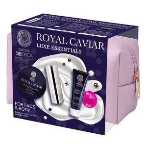 Natura Siberica Royal Caviar Σετ Δώρου, Premium Ρουτίνα Αντιγήρανσης για Πρόσωπο & Σώμα, 1σετ