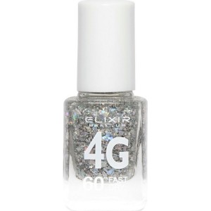 Elixir Make-up 4G Nail Polish 60 Βερνίκι Νυχιών Fast Dry Glitter 188, 13ml